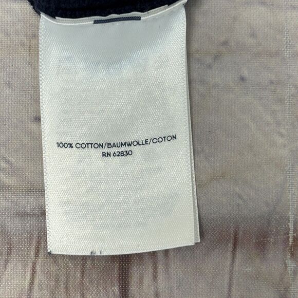 Lands' End Men Supima Cotton Cardigan Sweater Size XL X-Large Blue C052 -9 - Picture 6 of 14